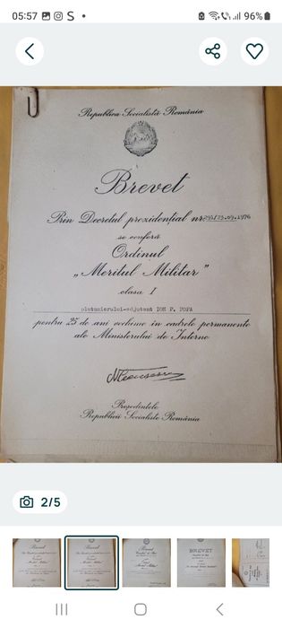 Obiecte de colecție brevet carnete CEC