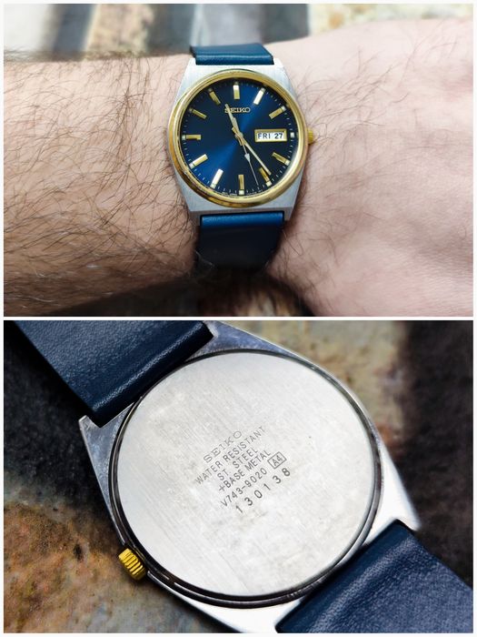 Seiko Calibru 7N43C
Cristal mineral nou 
Baterie nouă
Curea din piele