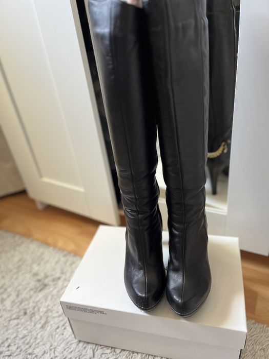 Естествена кожа ботуши