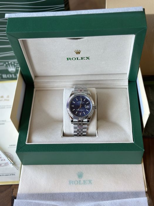 Rolex Datejust Blue Motif 41 mm