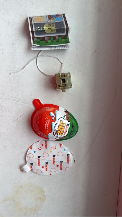 Оригинальные фигурки Minecraft Kinder Joy без дефектов