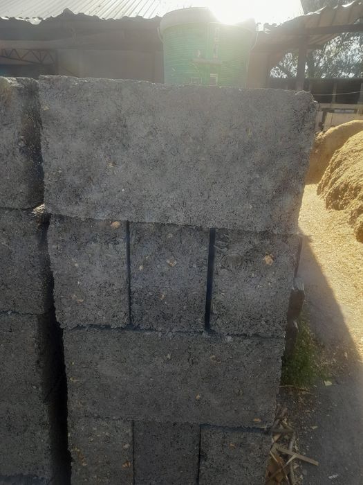 Арболит блоки из древесины.