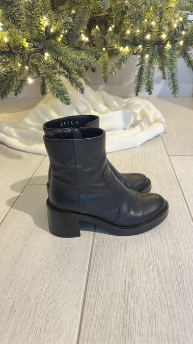 Botine Epica, piele naturala, 36