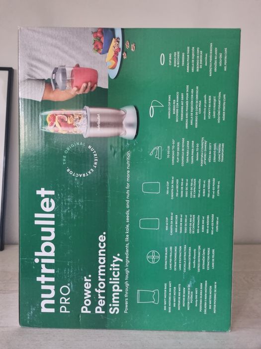 Nutribullet Pro900W Nou Sigilat