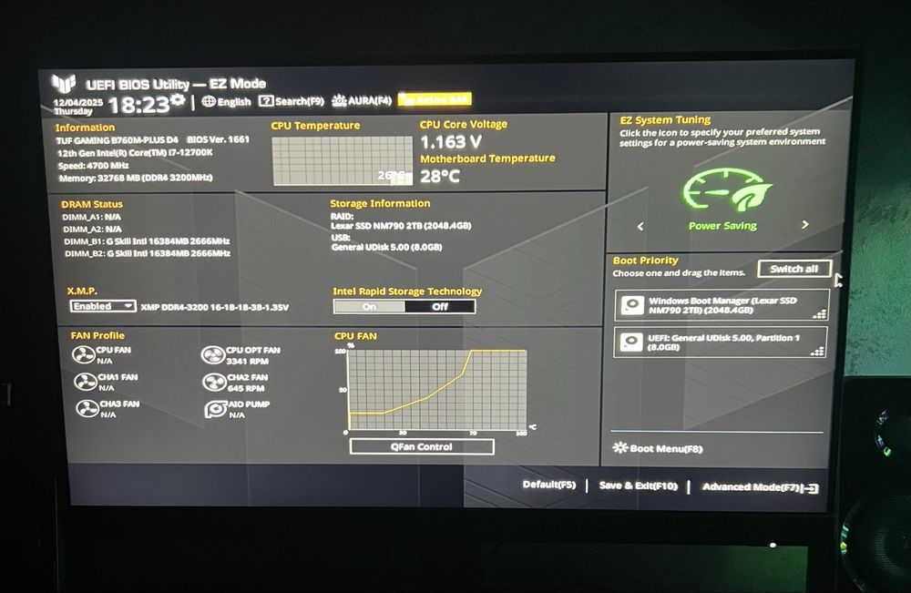 ASUS TUF GAMING B760M-PLUS D4 с дефект в двата M.2слота