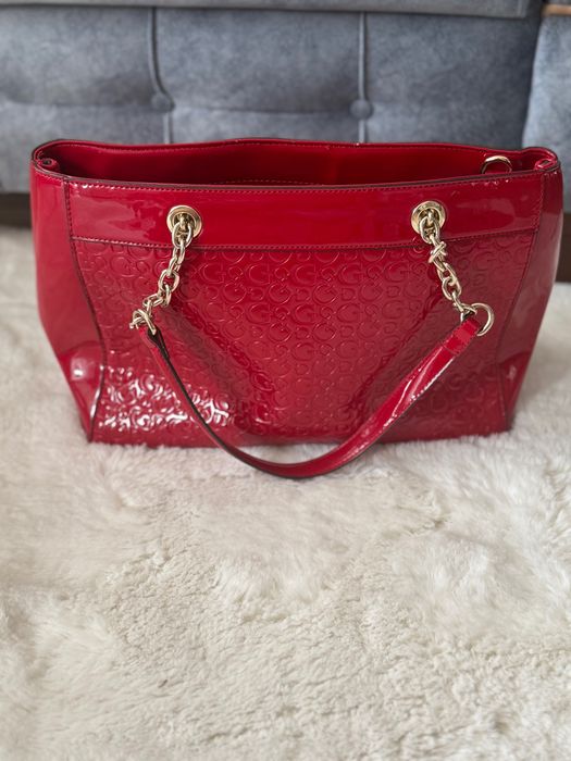 Чанта Guess червена