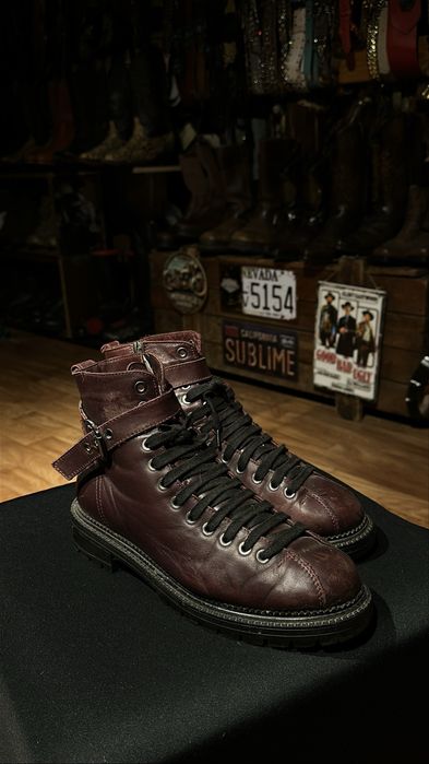 Ботинки из натуральной кожи