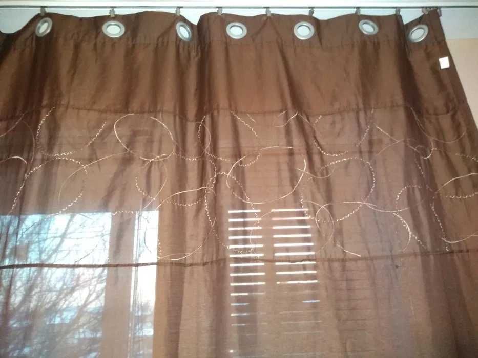 4 бр. вис.3м/ш.1.44 м ИКЕА отлични завеси с метални халки и др.