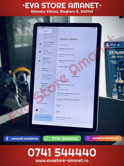 Tableta DOOGEE T30 Pro Grey 4G Dual SIM Display IPS 11" 2,5K Android 13 8GB RAM+ 7GB vRAM 256GB ROM MT8781(Helio G99) 2.2GHz 8580mAh