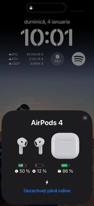 AirPods 4 cu ANC