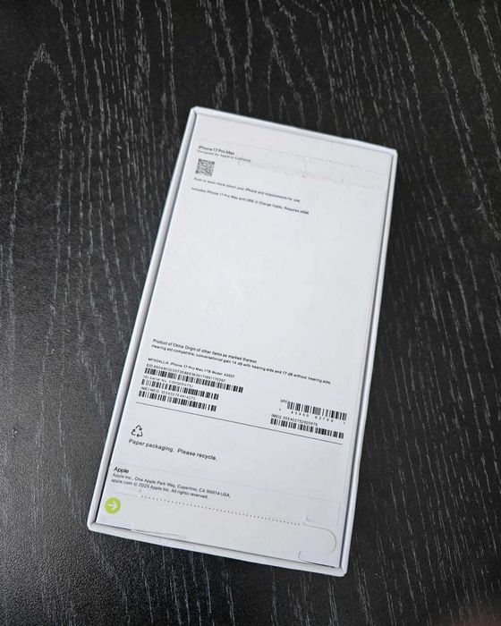 Продам новый Айфон 17 про мах ,реплика