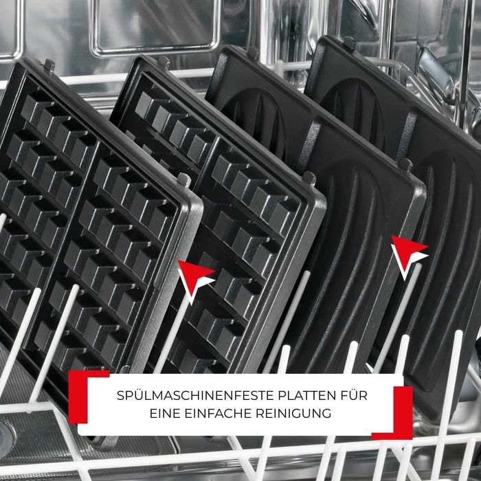 ПРОМО Нов Уред за Сандвичи и Гофрети Tefal Snack Collection SW852D, 2 Комплекта Плочи, 700 W