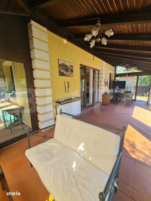 Casa individuala cu 4 camere, 520 mp de teren, zona cu acces restricti