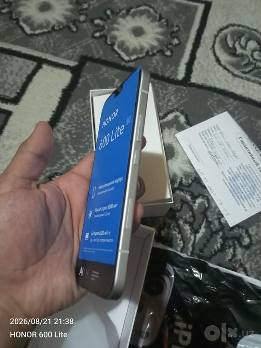 Honor 600 lite 8/256