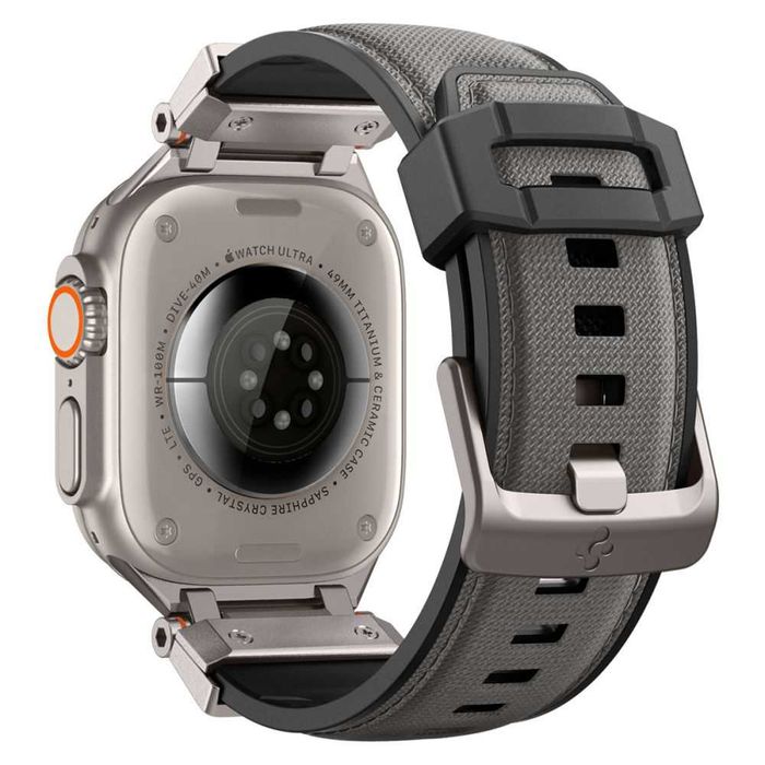 Каишка Spigen DuraPro Armor (AMP09104) grey за Apple Watch Apple Watch Ultra 2 49mm,Apple Watch Ultra 3 49mm,Apple Watch Ultra