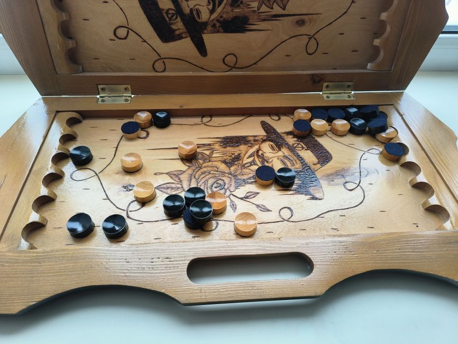 Нарды шашки 2 в 1