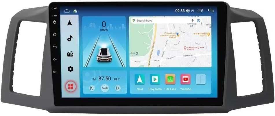 Мултимедия Двоен дин за Jeep Grand Cherokee 04 - 07 навигация Android