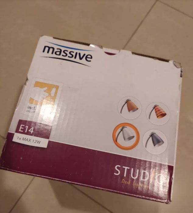 Настолна офис лампа Massive e14