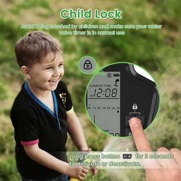 AVATTO SWT60 WiFi смарт контролер за напояване |Tuya | IP65 | EU