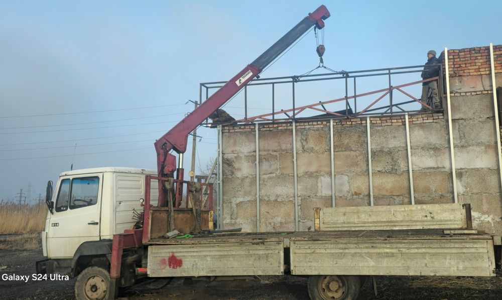 Услуги манипулятора и автовышки