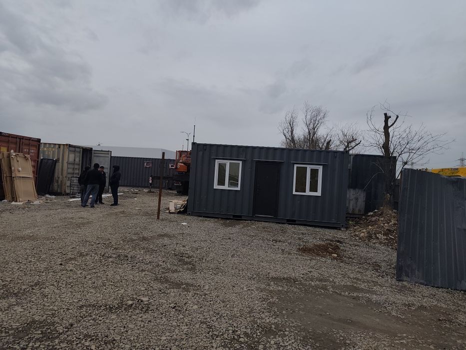 Контейнер Уйлар Офис Ёток Хона Санузел раздельный Охрана бутка