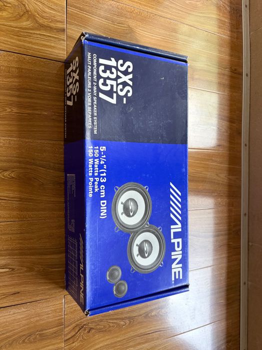 Două seturi difuzoare Alpine SXS-1357
