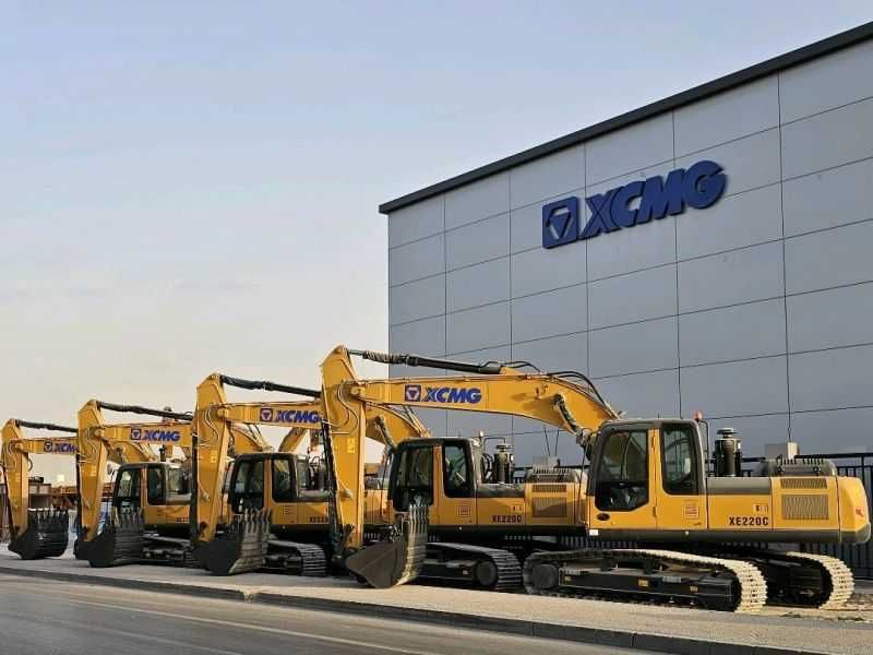 XCMG XE200C  гидравлический гусеничный экскаватор. 1,2
