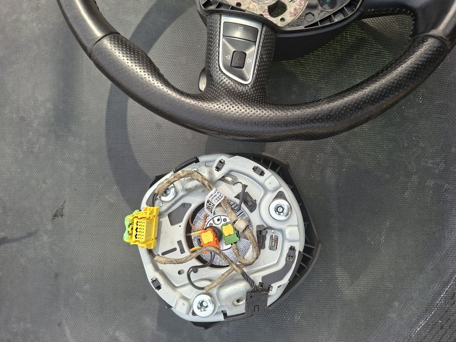 Volan airbag complet cu padele Audi A4 A6 Sline