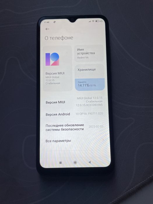 продам телефон смартфон REDMI 9A