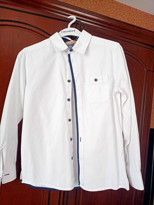 рубашка школьная на мальчика р.134