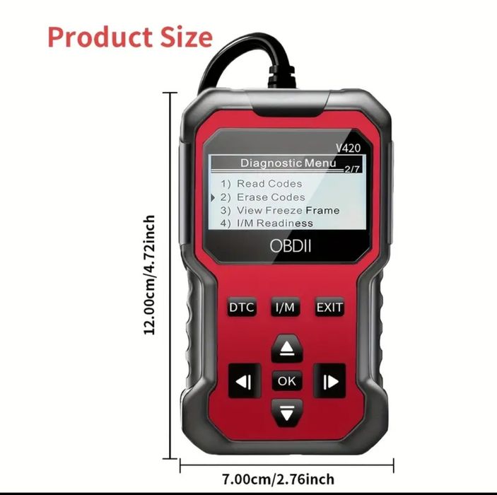 Cablu diagnoza universal cu ecran LCD
