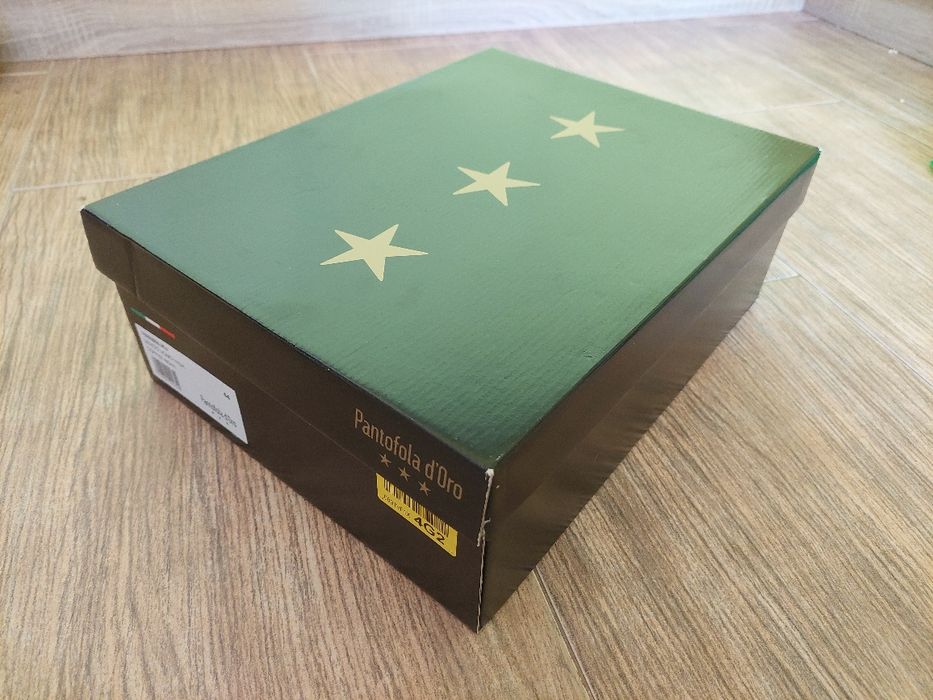 Естествена кожа!!! No.44, 28.6см Pantofola D'oro levico uomo high