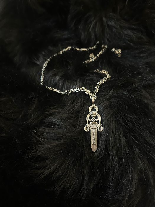 Lant Chrome Hearts Dagger Pendant Chain 60cm