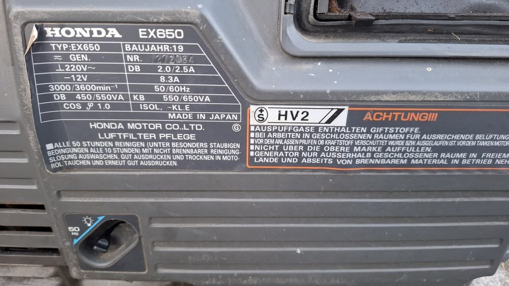 Генератор агрегат за ток ХОНДА