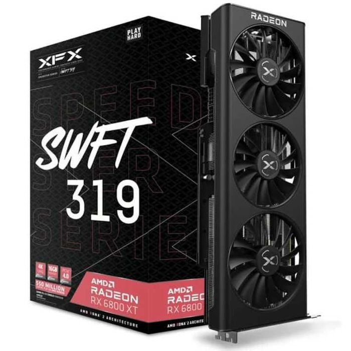 XFX Radeon™ RX 6800 SPEEDSTER SWFT 319, 16GB GDDR6, 256-bit