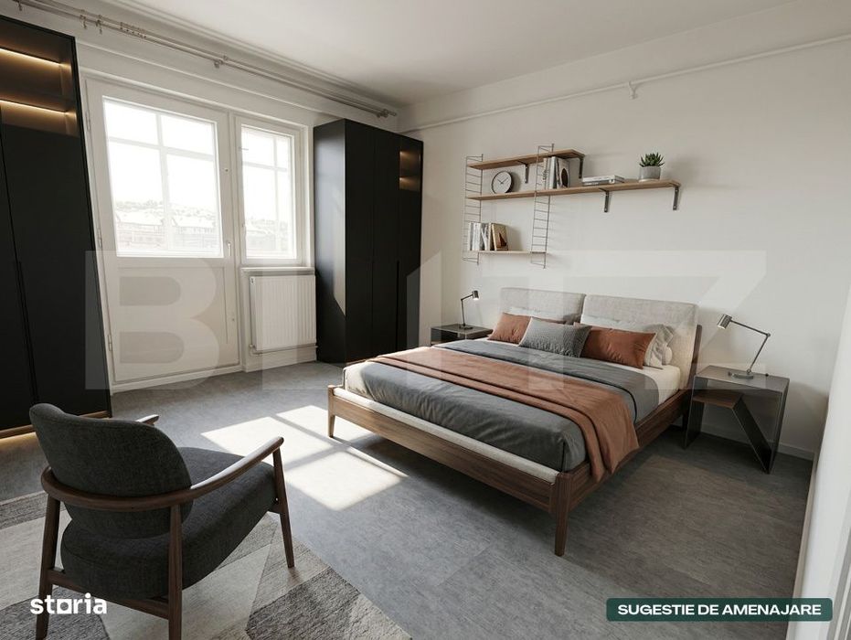 Apartament 2 camere, 53,26 mp, zona Rogerius — fotografia 3