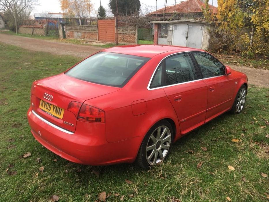 Задна броня ауди а4 б7 с-лине s line