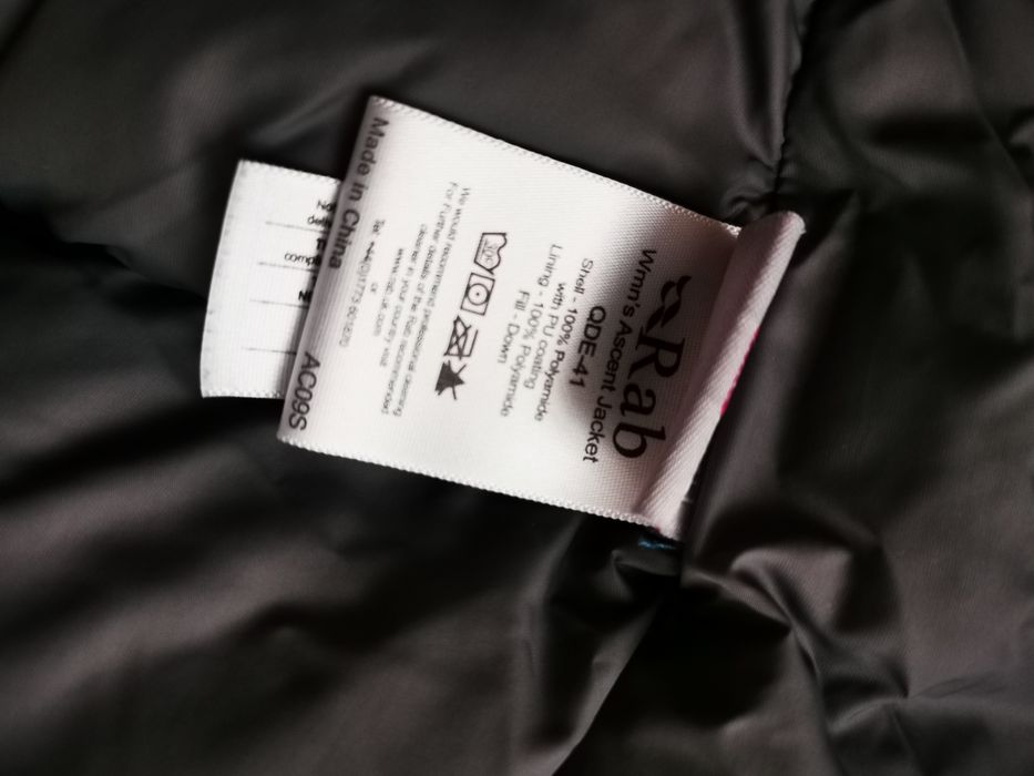 Дамско пухено яке Rab размер М