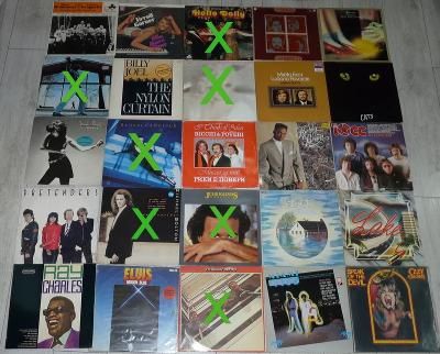 vinil Madonna Beatles Ray Charles Elvis Bee Gees