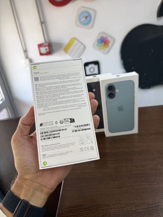 Vand Iphone 16 128Gb White /Black /teal Nou(Sigilat)