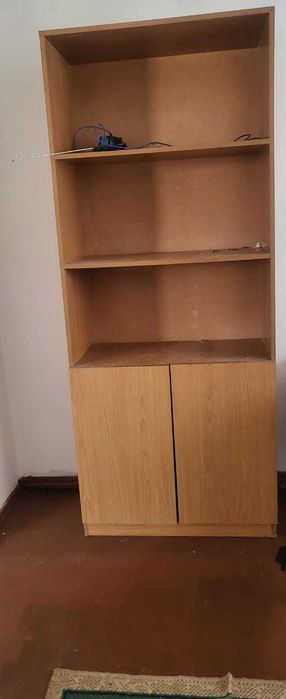 Письменный стол и книжный шкаф