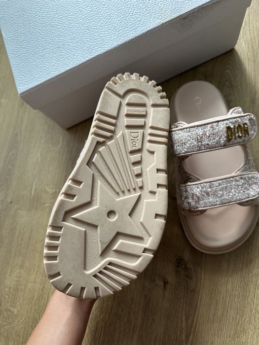 Papuci Dior - dioract rose