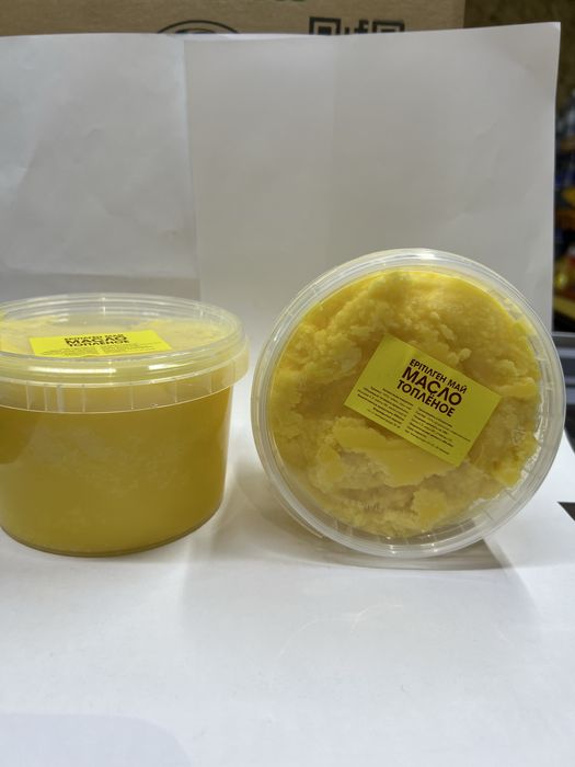 Молочный коктейль,топленное масло