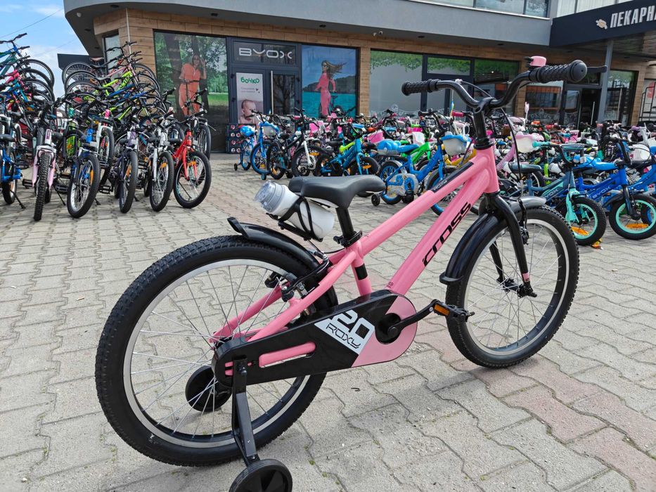 CROSS Алуминиев велосипед 20" ROXY розов