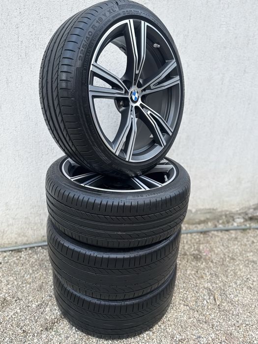 Jante Individual Noi-Styling 793i-G20/G21/G22/G23 Seria 2(coupe)Seria3,Seria4,Anvelope Impecabile Continental 2025 SSR