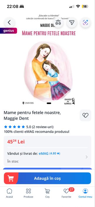 Cartea mame pentru fetele noastre