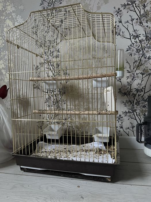 КЛЕТКА ДЛЯ ПОПУГАИ срочно продается