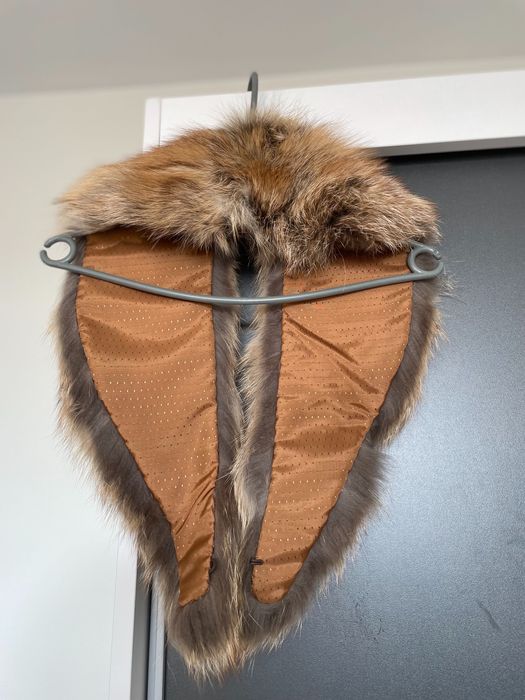 Нови богати яки от естествен косъм миеща мечка (енот; ракун), лисица