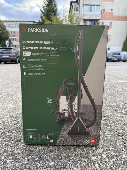 Aspirator cu spalare prin injectie-extractie Parkside