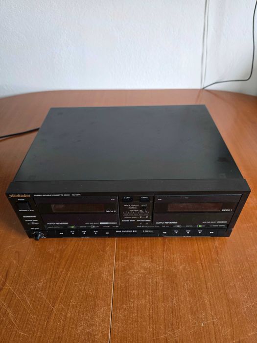 Technics RS-X301 dublu deck casetă auto reverse Made in Japan